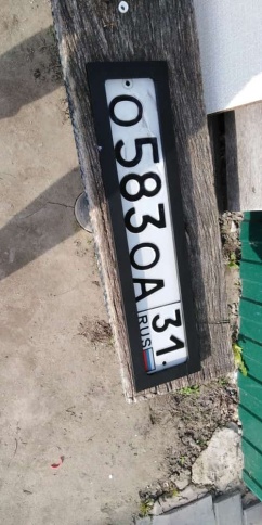 Широкая  рамка номерного знака черная без углов алюминий    фото 3