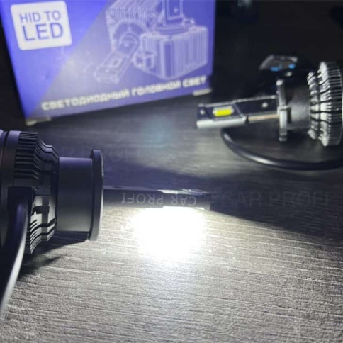 Carprofi D-LED  лампы LED 2шт D2S 12В 50W 5500K 6000Lm гарантия 6мес    фото 5