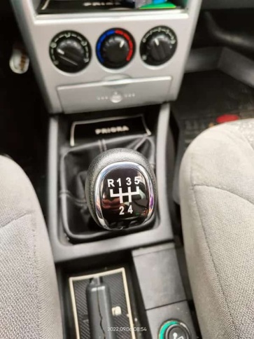 Ручка КПП 2110-2112 2113-2115 Приора 1 прямой штык хром 00078 фото 2