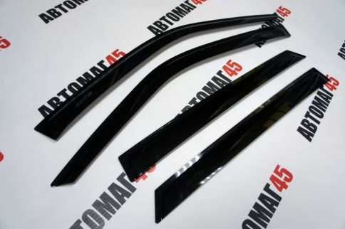 ANVair  дефлекторы окон ВАЗ 2110 2112 Лада Приора седан хэтчбек комплект 4шт    фото 7