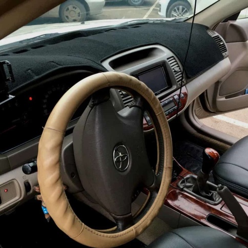 Накидка на панель Toyota Camry Тойота Камри V30 левый руль 2001-2006г карпет  фото 2