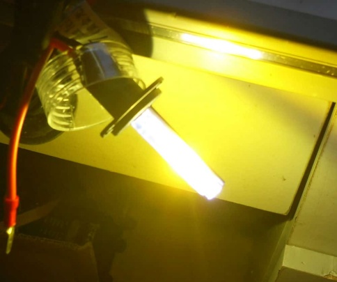 Carprofi  лампа ксеноновая H7 3000K Dark Yellow на керамической основе гарантия 14дн    фото 5