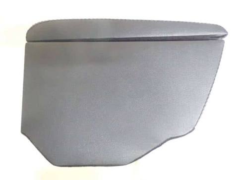 Подлокотник  Kia Rio Киа Рио 2011-2017г вставка в подстаканник экокожа фото 2