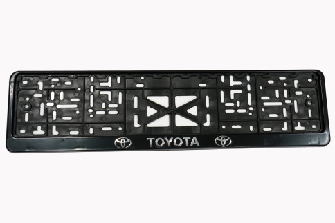 Рамка  номерного знака Toyota    фото 2