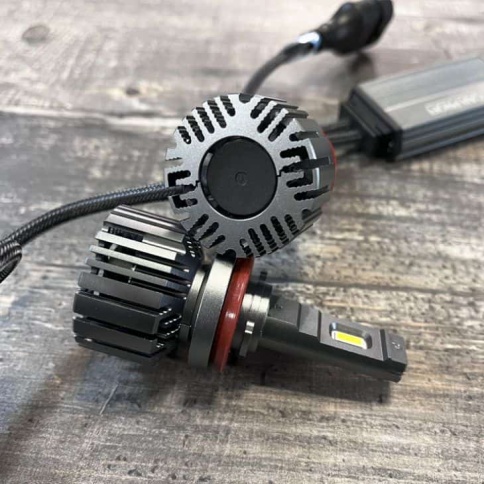 Carprofi X9 лампы LED 2шт H11 12В 40W 5000K 5000Lm гарантия 6мес    фото 3