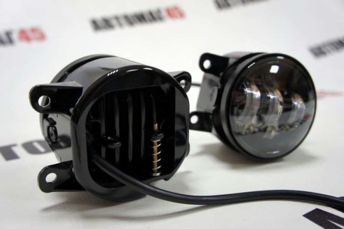 C2R  Фары п/туманные 5 линз LED Vesta Веста Лада X-Ray иномарки LED 60W 4800LM 2шт гарантия 3мес фото 12