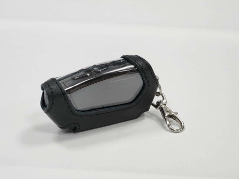 Чехол  для брелка сигнализации Pandora DX-90 D-010 кожа с плетеной строчкой    фото 4