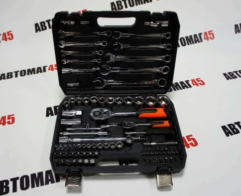 KINGQUEEN  набор инструментов 82 предмета 1/2" 1/4"   фото 1