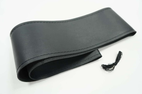 C2R Оплетка  руля под шнуровку экокожа темно-синяя C1114    фото 2