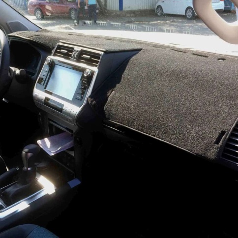 Накидка на панель Toyota Land Cruiser Prado Ленд Крузер Прадо J150 с 2009г карпет Maximal фото 3