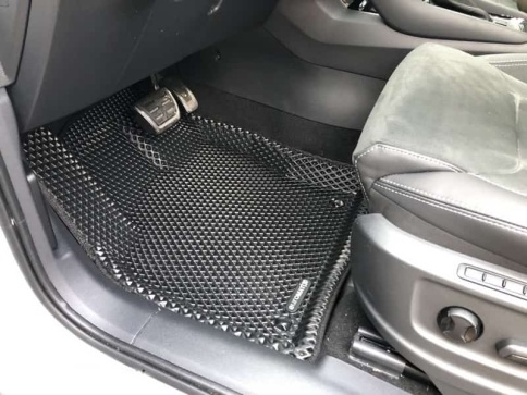 Euromat  коврики в салон 3D EVA ЭВА Toyota LC 200 2007-2012г Lexus LX 570 2007-2012г С6 комплект 3шт фото 2