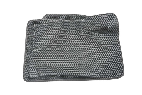 BORATEX  коврики в салон 3D EVA ЭВА Kia Rio c 17г Rio X-Line Solaris c 17г чер рис ромб комп 5шт CIT фото 2