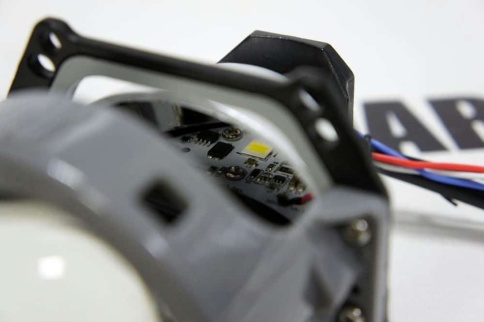 LTway  A3+ MAX светодиодные Би-Led линзы 3.0" 12V 35W 5500K 4000Lm гарантия 12 месяцев    фото 4