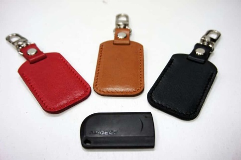 Чехол для метки иммобилайзера автосигнализации нат.кожа Starline Pandora  фото 2