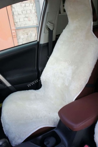 Накидки  короткий ворс белый с боками 140х60см 2шт    фото 2