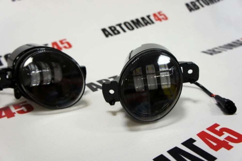 SALMAN  2 реж. 3000 6000K Фары п/туманные Nissan Infinity LED 50W 4800LM c ушами 2шт гаран. 6 мес фото 4