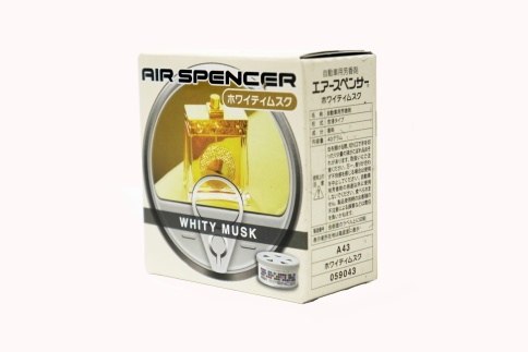 EIKOSHA Air Spencer  ароматизатор на панель меловой Whity Musk белый мускус Япония A-43    фото 2