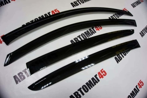 ANVair  дефлекторы окон KIA Rio Киа Рио седан 2017-2022г комплект 4шт    фото 4
