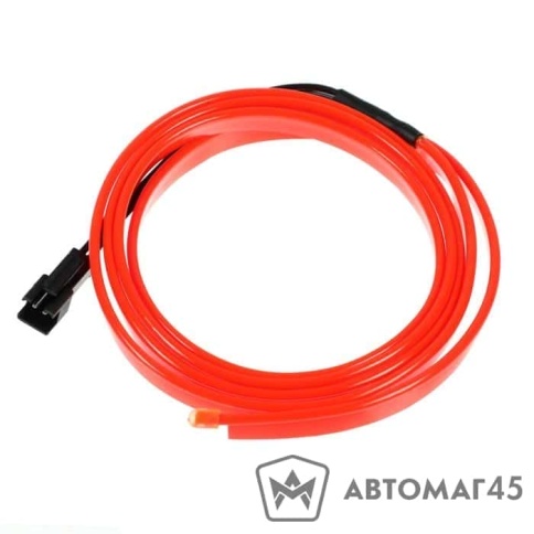 C2R Неоновая нить для подсветки салона LGX-R5 красный 5м фото 1