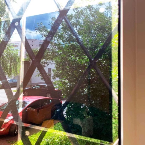 Scorpio тонировочная пленка зеркальная silver 5% 1,5м х 1м Тайвань от 0,5м фото 9