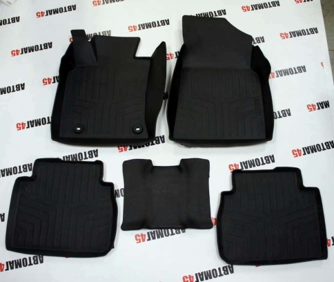 Коврики  в салон Toyota Camry V70 c 2017г комплект 4шт  фото 2