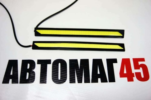 C2R  дневные ходовые плоские 17см 1 диод 4Вт СОВ 2шт гарантия 1 мес    фото 4