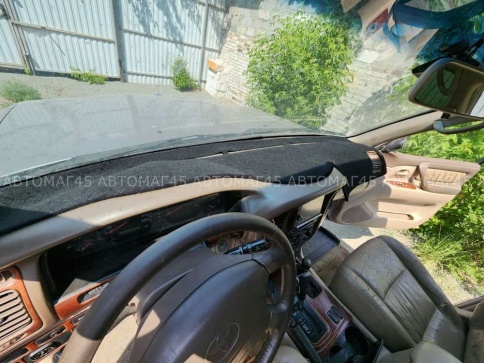 Накидка на панель Toyota Land Cruisеr LC Тойота Ленд Крузер J100 1998-2007г карпет  фото 7