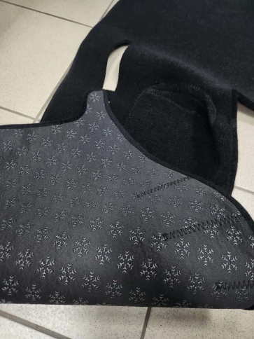 Накидка на панель Renault Logan Рено Логан 2014-2022г карпет  фото 3