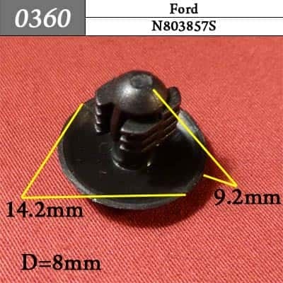 0360 Клипса пистон для Ford фото 1