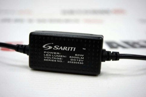 Sariti K5 LED 2шт H11 12В 50W 6000K 5000Lm с обманкой гарантия 6мес    фото 5