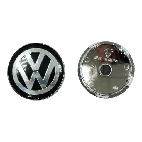 Колпачок ступицы VW 60/57 черный TechLine КиК Слик NZDK 039 фото 1
