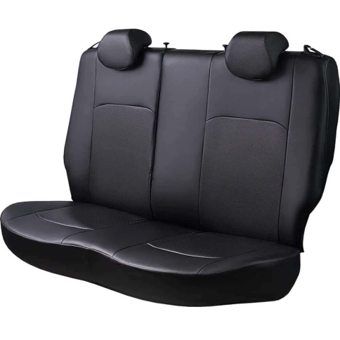 Авточехлы  Lada Vesta Лада Веста седан SW SW Cross экокожа черная стандарт   фото 4