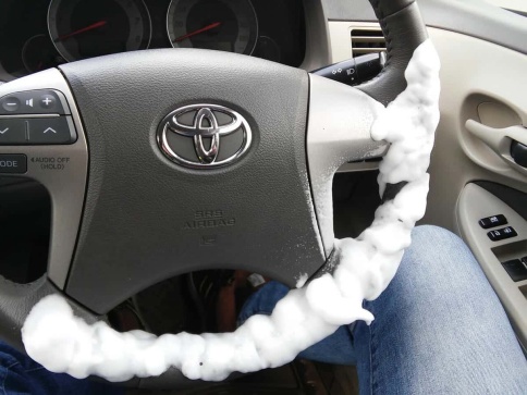 Soft 99 Leather Cleaner очиститель кожи 300мл аэрозоль мусс фото 4