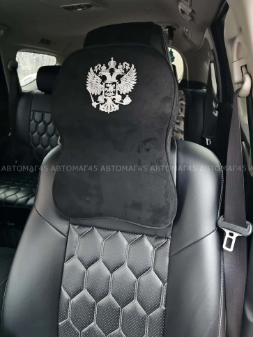 Maximal анатомическая подушка под шею суппорт с гербом с эффектом памяти 40*30*11см J-120-BL-EM фото 2