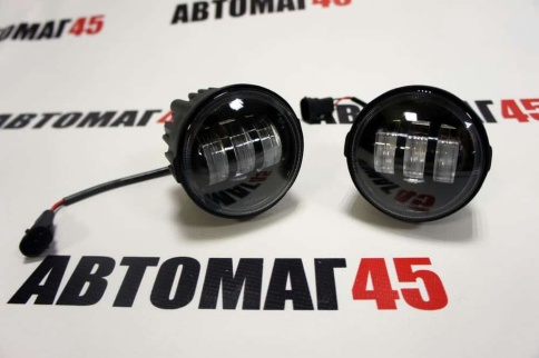 SALMAN  2 реж. 3000 6000K Фары п/туманные Nissan Infinity LED 50W 4800LM без ушей 2шт гаран. 6 мес фото 5