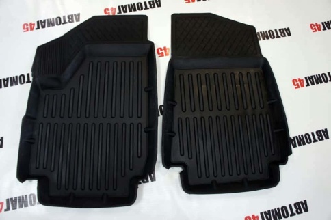Коврики  в салон передние Нива 2121 2131 4x4 урбан бронто легенд 2шт    фото 3