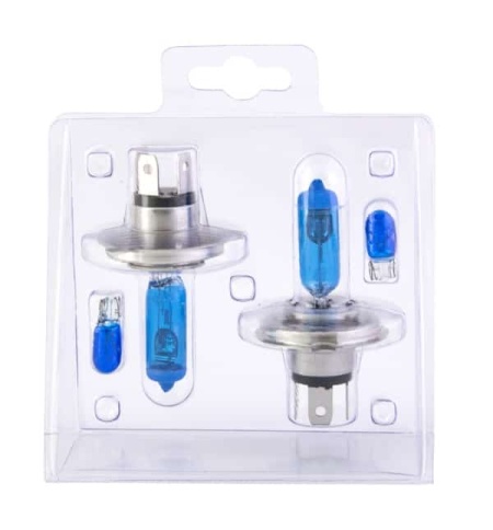 SVS  лампа H4 White 12V 60-55W 5000K 2шт    фото 3