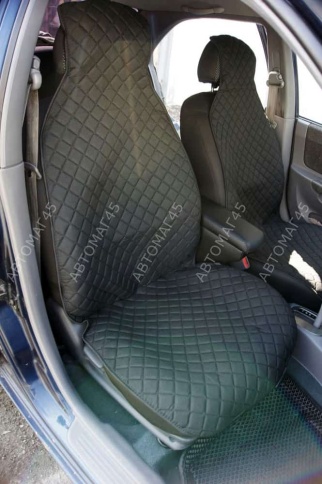 Накидки на сиденье универсальные жаккард черный 5шт    фото 8