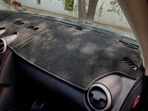 Накидка на панель Nissan Qashqai Ниссан Кашкай J10 2006-2013г карпет  фото 1