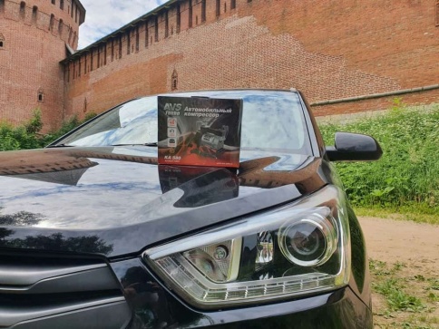 AVS КА 580  компрессор 40л мин 150Вт 10Атм сумка насадки гарантия 1год    фото 6