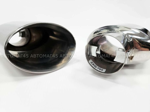 Насадка  на глушитель №705 сталь    фото 4