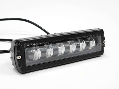 Ruzoom Светодиодная фара 6 линз ровная СТГ 2 режима 3000K 6000K 10-30V 30Вт 2000Lm 1шт гарант 3мес  фото 2