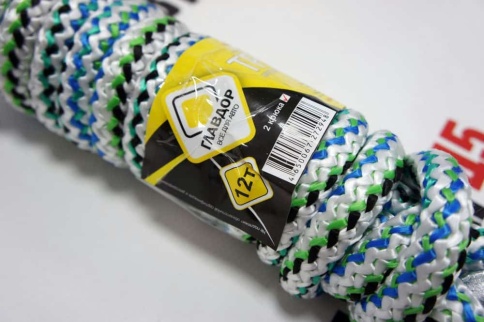 Главдор  трос буксировочный 12т канат 5м 2 крюка    фото 2