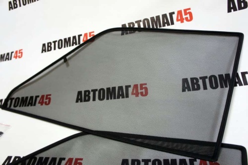 Шторкофф  каркасные шторки на магнитах ВАЗ 2109 2114 2115 премиум сетка передние 2шт 15%   фото 5