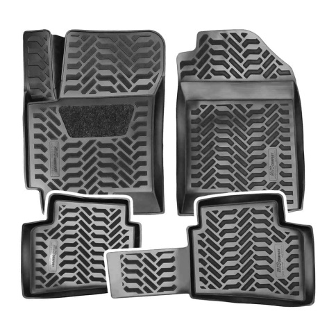 AVS  Коврики в салон Kia Rio c 2017г Rio X-Line с 2017г Hyundai Solaris c 2017г комплект 4шт   фото 2