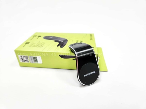 Borofone держатель телефона на дефлектор магнитный черный BH10 фото 3
