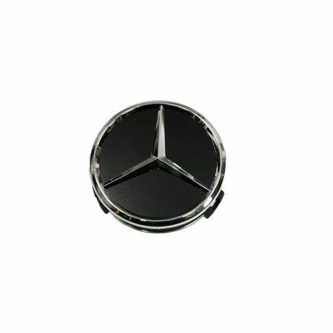 Колпачок ступицы Mercedes 74/70 черный (191018) фото 4