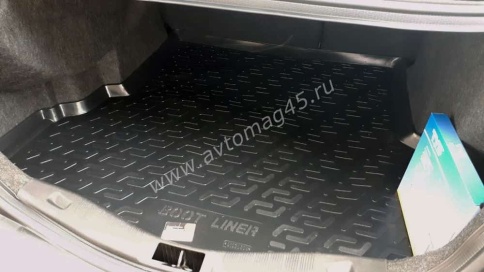 Locker  коврик в багажник пластик Datsun On-Do Датсун Он-До с 2014г седан    фото 2