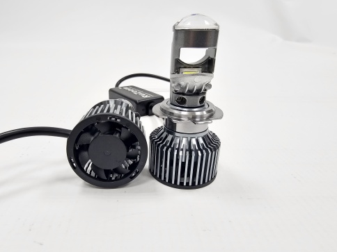 Ruzoom A80C светодиодные лампы LED линза 2шт H7 12В 110W 5700K 13000Lm с обманкой гар 6мес фото 4