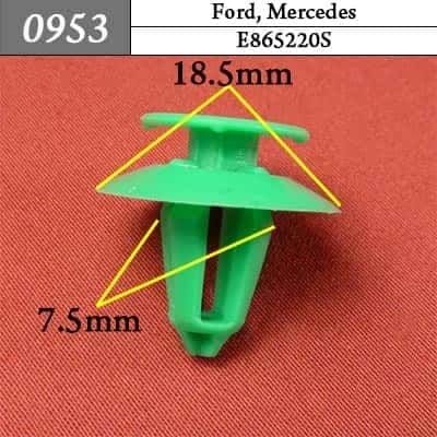 0953 Клипса пистон для Ford Mersedes фото 1